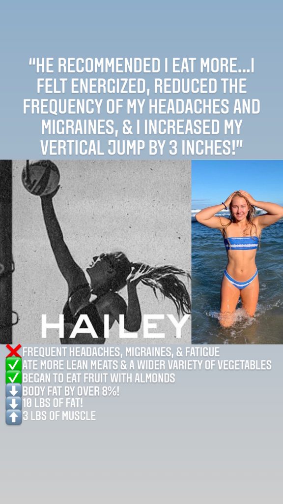Hailey Results Card