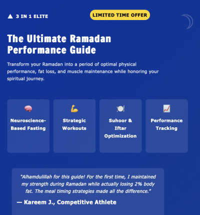 Complete Ramadan Performance Guide: Optimize Your Fasting Experience